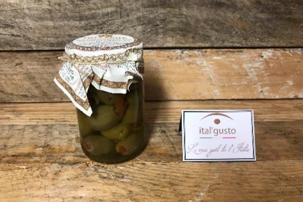 Antipasti - Olives farcies à la tomate séchée - 290g
